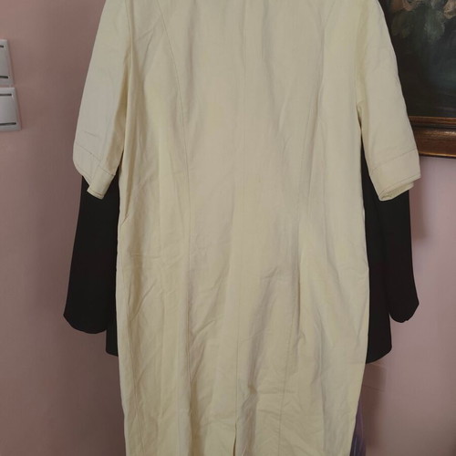 Markwald vintage jacket dress 1980/1990, pastel yellow