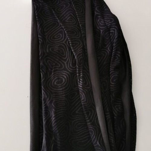 Venus Victoria women's leggings black with side transparency medium new