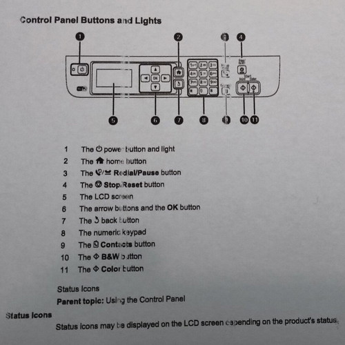 Epson WorkForce WF-2750 printer used with USB and WiFi