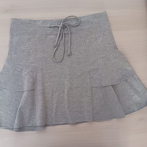 Mini summer skirt mako like new, gray, size S-M