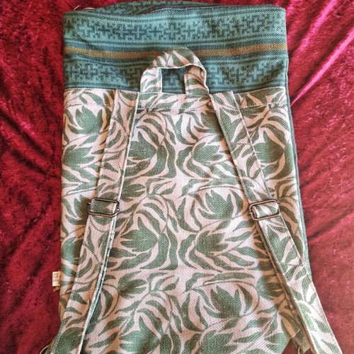 Lazydayz backpack handmade backpack like new, multicolored
