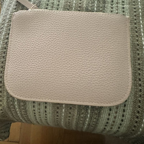 Chloe makeup bag cosmetic case, beige