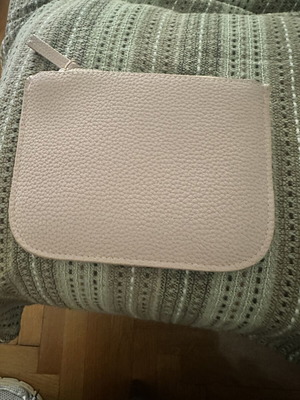 Chloe makeup bag cosmetic case, beige