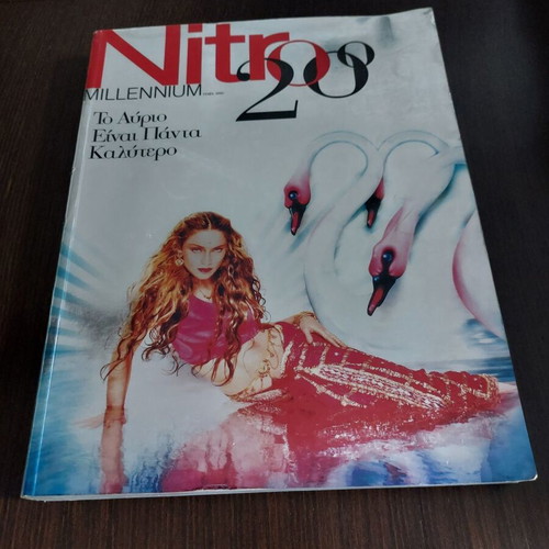 Nitro Millennium 2000 magazine, collectible anniversary issue Madonna