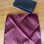 Pocket square new, red and purple