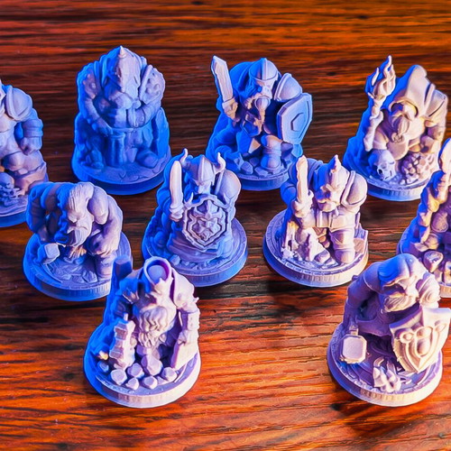 Legendary Dwarf Miniatures pack of 10 new for DND