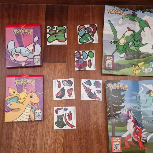 28 collectible Pokemon cards McDonald's Happy Meal