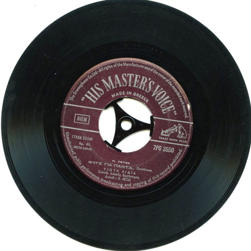 Mpithikotsis 45 RPM record used