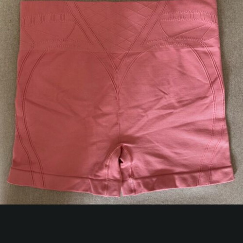 Gymshark pink gym set with sports bra and shorts