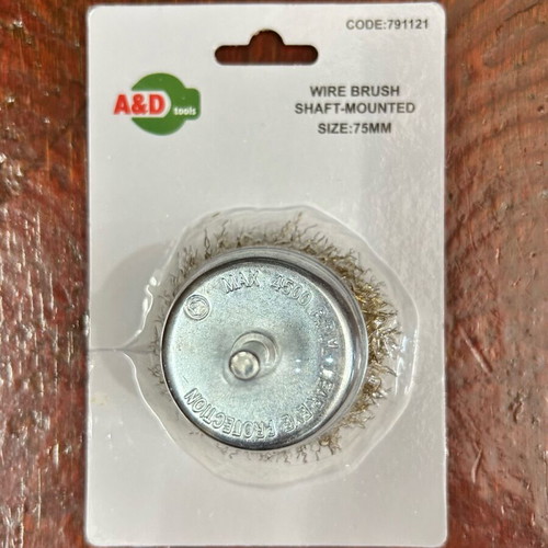 Drill wire brush φ75 new