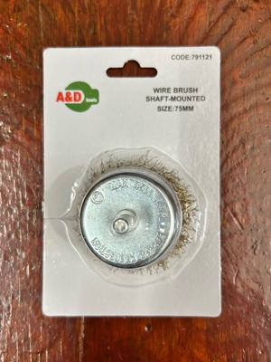 Drill wire brush φ75 new