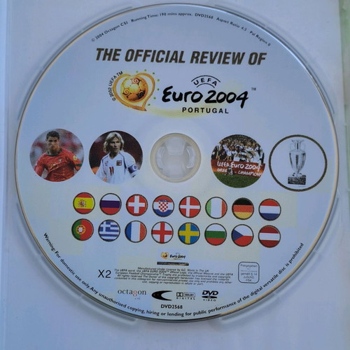 Euro 2004 DVD μεταχειρισμένο σε εξαιρετική κατάσταση