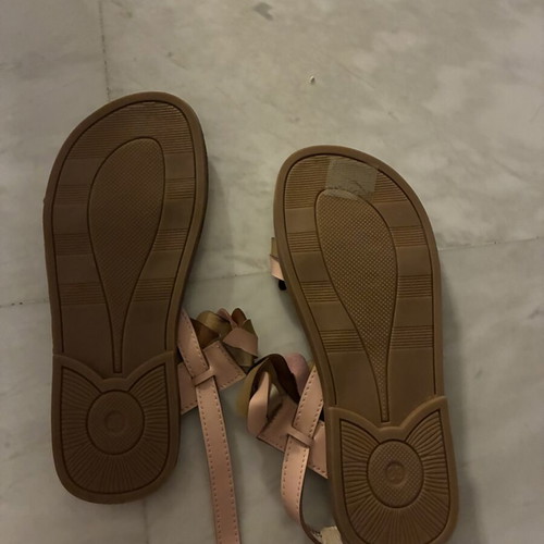 Mix Mind sandals Lapin kids, size 33, pink and gold