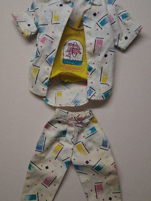 Barbie vintage California Dream 1987 outfit