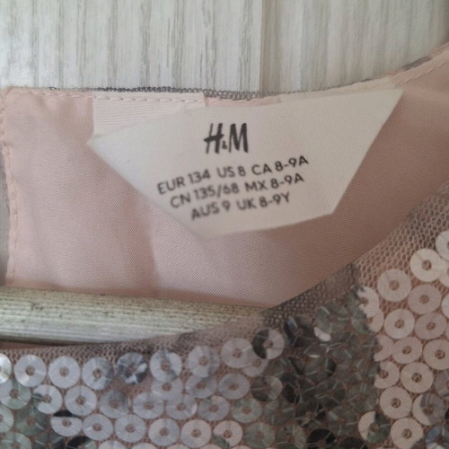 H&M children's dress size EUR 134 like new