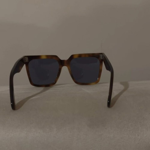 Celine CL4055IN sunglasses new, square tortoise acetate frame