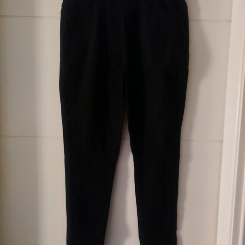 Elastic pants with mesh Italy new, size medium/large, black