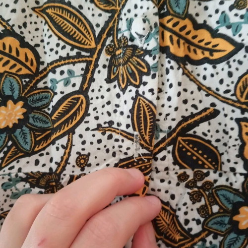 Sfera maxi floral dress used, viscose, size L