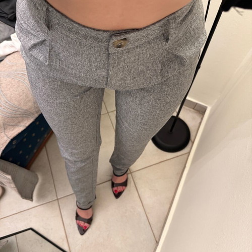 Shein gray long pants like new, size XS