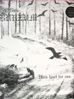 Burzum Hvis Lyset Tar Oss LP мраморен винил като нов