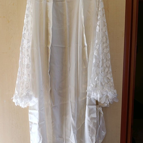 Shein women's robe new, white, size XXL