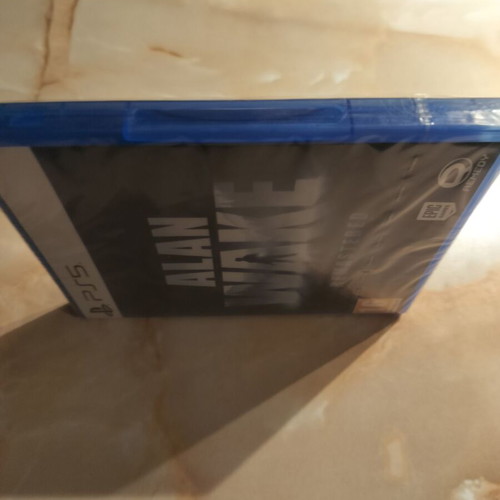 Alan Wake Remastered PS5 game new, sealed