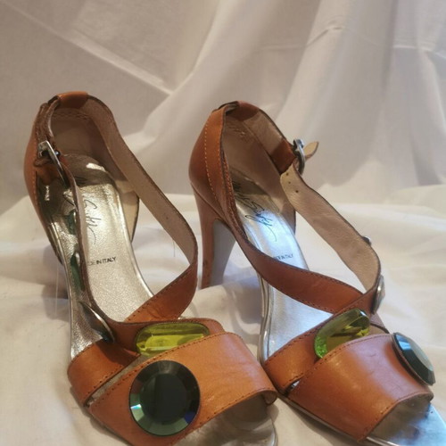 Miss Sixty women's sandals used size 38 brown