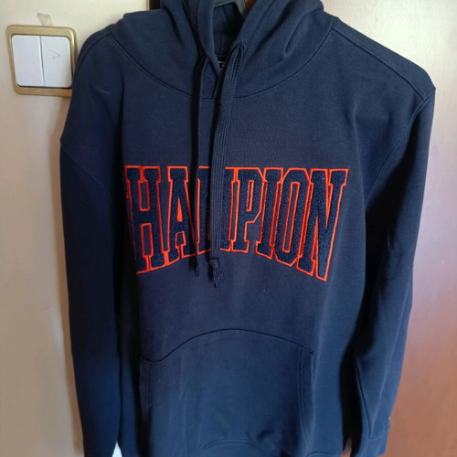 Champion hoodie size Medium blue new