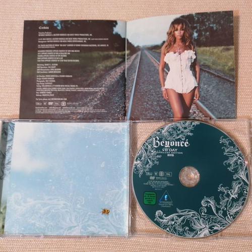 Beyoncé B'Day Deluxe Edition CD & DVD like new, hip-hop