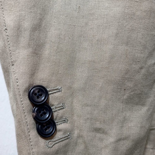 Massimo Dutti linen blazer like new, size 50, beige