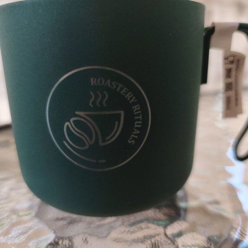 Metal mug for hot or cold drinks new, unused