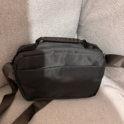 Men's OR&MI Shoulder Crossbody Bag New, Black with Multiple Pockets