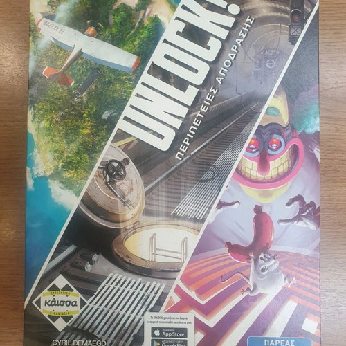 Unlock! Board Game for 2 to 6 Players Like New