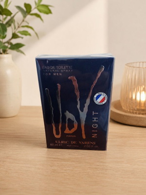 Ulric de Varens UDV Night Eau de Toilette 60ml new, for evening and daily use