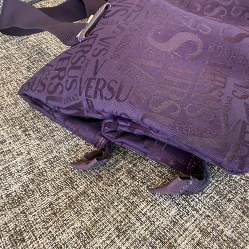 Versus by Versace vintage shoulder bag used, purple