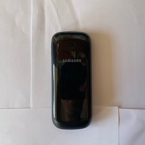 Samsung E1280 used black phone without charger and battery