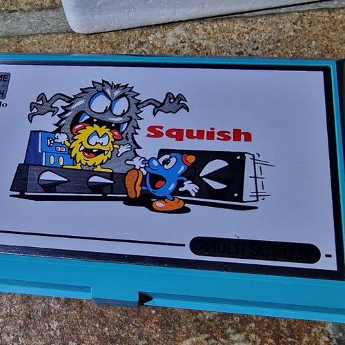 Nintendo Game & Watch Squish 1986 like new