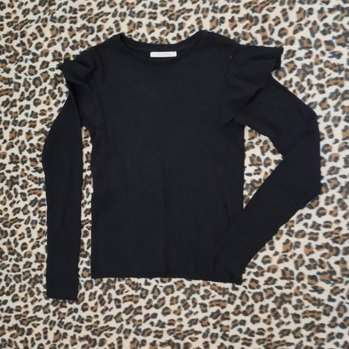 Zara pullover black size S like new
