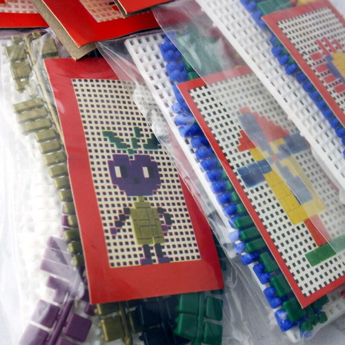 Vintage 70's SIK Greek mosaic puzzles No 30 sealed, set of 3