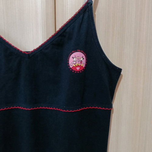 Disney dress size M used, black with adjustable straps