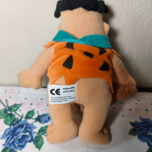 Original Hannah Barbera Fred Flinstone plush 22cm new