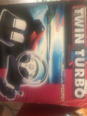 Twin Turbo 2 PlayStation 1/2 τιμονιέρα σαν καινούργια