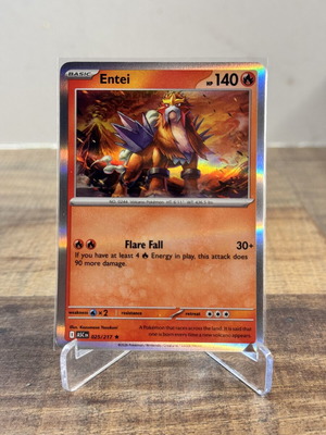 Entei 025/217 Holo Pokemon card Ascended Heroes