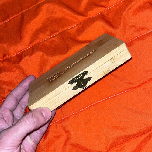 Wooden Collectible Desk Toolbox 24 pcs like new