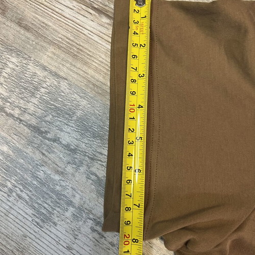 Lacoste Unisex Relaxed Fit T-Shirt Size L Used Khaki Camel