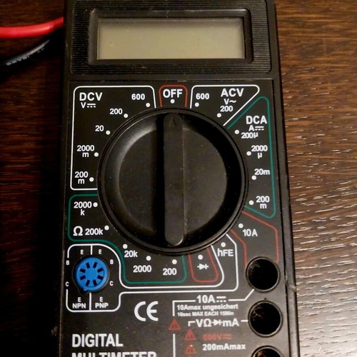 Brüder Mannesmann Digital Multimeter new, model Art.-Nr. 99951