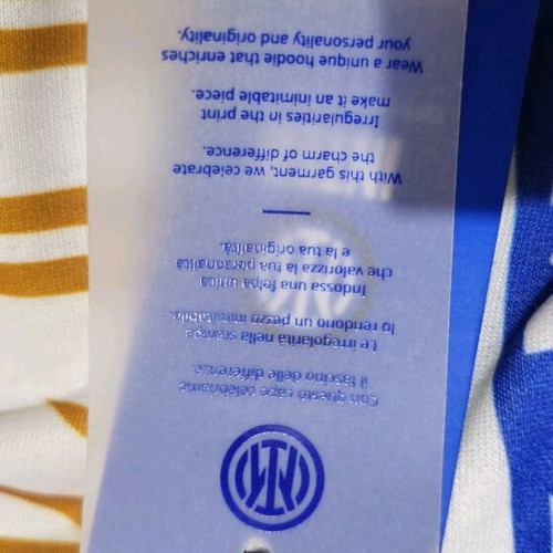 Inter hoodie new authentic