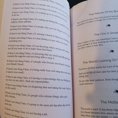 I Wrote This For You: Just The Words poetry book like new