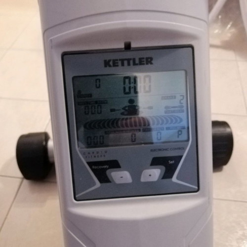 KETTLER COACH M rowing machine used with all accessories