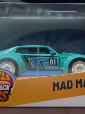 Hot Wheels Mad Manga αυτοκίνητο παιχνίδι με μηχανισμό pull-back, sealed
